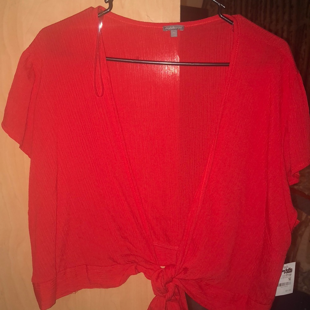 Open front shirt